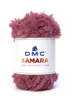 Pelliccia SAMARA - DMC - Colore: 410 - CICLAMINO - by LacariaRicami.Store