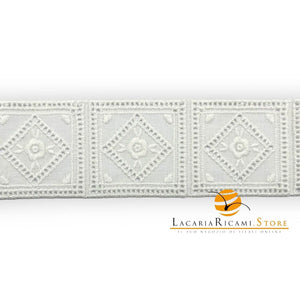 Pizzo Ricamo SANGALLO Tramezzo | Magnifico - - LacariaRicami.Store