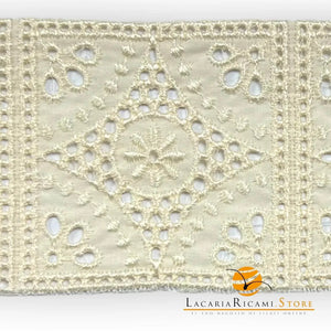 Pizzo Ricamo SANGALLO Tramezzo | Magnifico - - LacariaRicami.Store