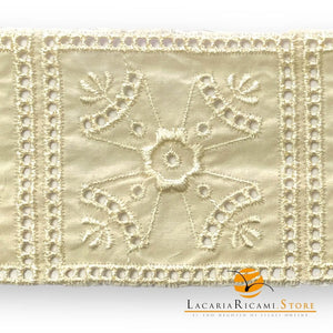 Pizzo Ricamo SANGALLO Tramezzo | Magnifico - - LacariaRicami.Store