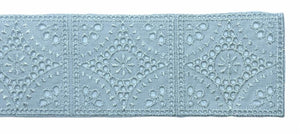Pizzo Ricamo SANGALLO Tramezzo - Colore: 44214 - BIANCO - by LacariaRicami.Store