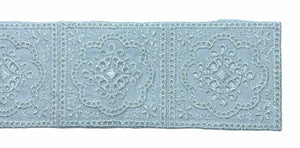 Pizzo Ricamo SANGALLO Tramezzo - Colore: 44215 - BIANCO - by LacariaRicami.Store