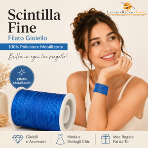 Filato Gioiello Scintilla Fine - Colore: - by LacariaRicami.Store