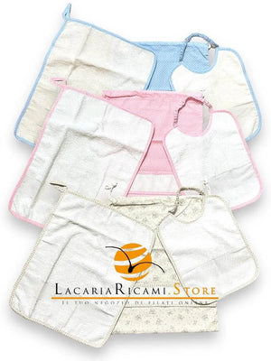 SET ASILO con Tela Aida Ricamabile 3 Pezzi - - LacariaRicami.Store