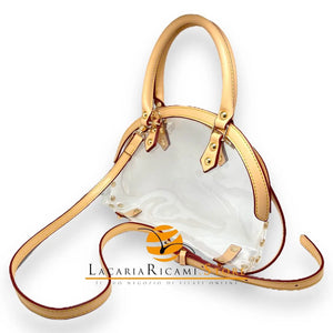 BORSA a tracolla trasparente in PVC impermeabile | Irresistibile - - LacariaRicami.Store