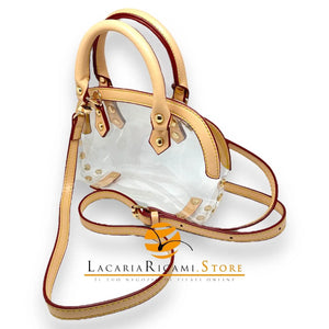 BORSA a tracolla trasparente in PVC impermeabile | Irresistibile - - LacariaRicami.Store