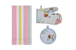 SET STROFINACCIO-PRESINE CALISE' - Preziosa Home - Colore: SET CALISE S01 - 03 CELESTE - by LacariaRicami.Store