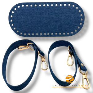 SET Borsa DENIM - MAS Srl - - LacariaRicami.Store