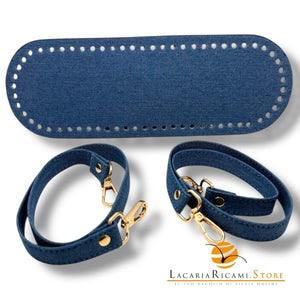 SET Borsa DENIM - MAS Srl - - LacariaRicami.Store