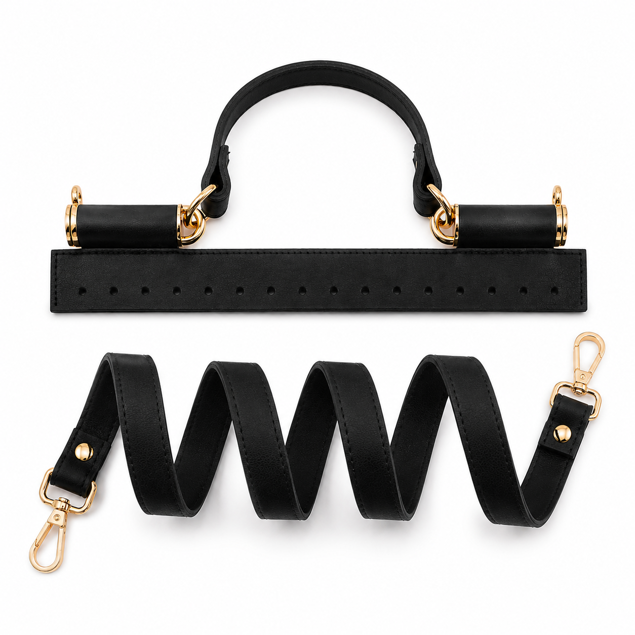 SET BORSA Sicily - MAS Srl - Colore: NERO - by LacariaRicami.Store