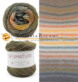 Cotone SFUMATURE - Laines du Nord - - LacariaRicami.Store