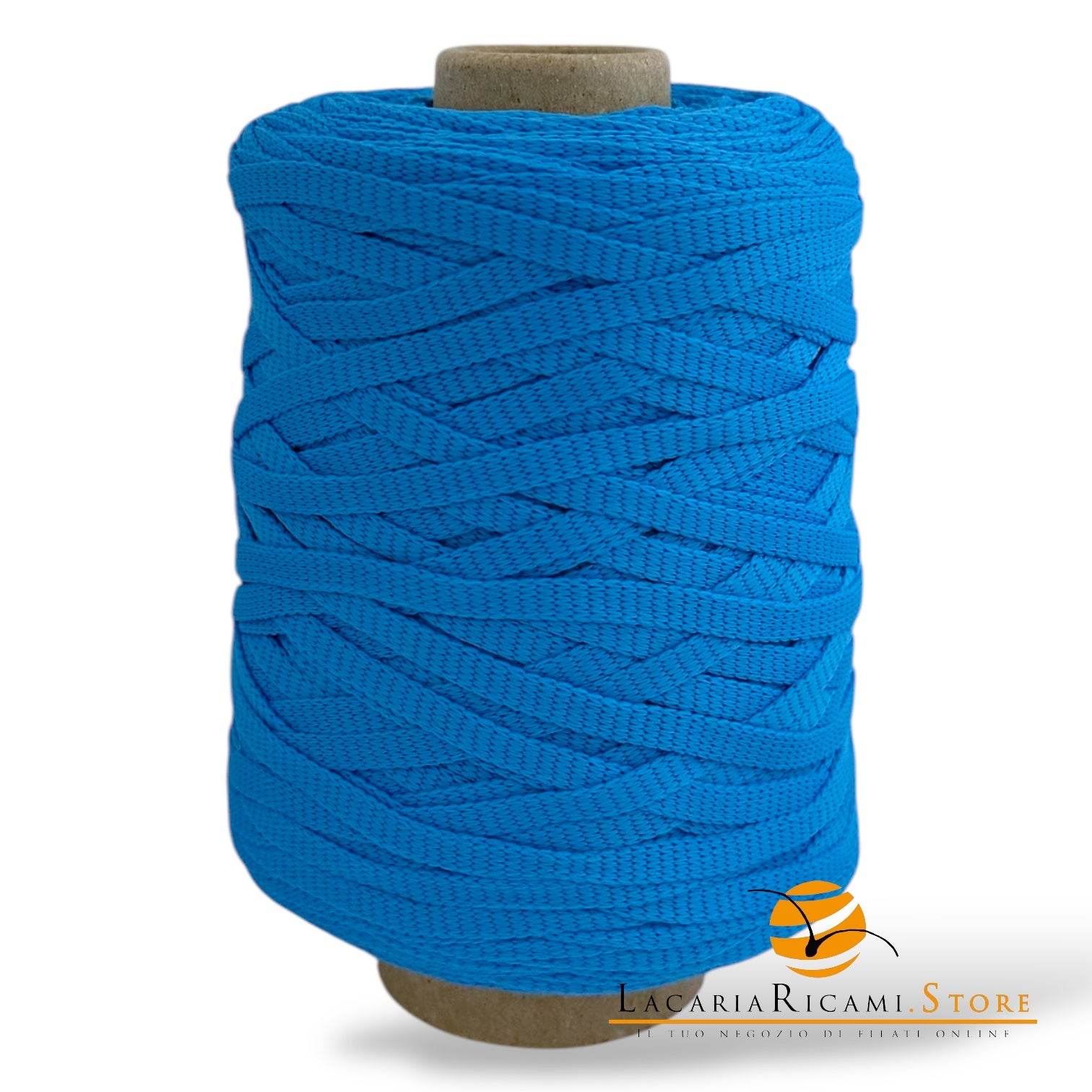 Fettuccia SHOPPER 100% Nylon - Silke - 11 - OCEANO - LacariaRicami.Store