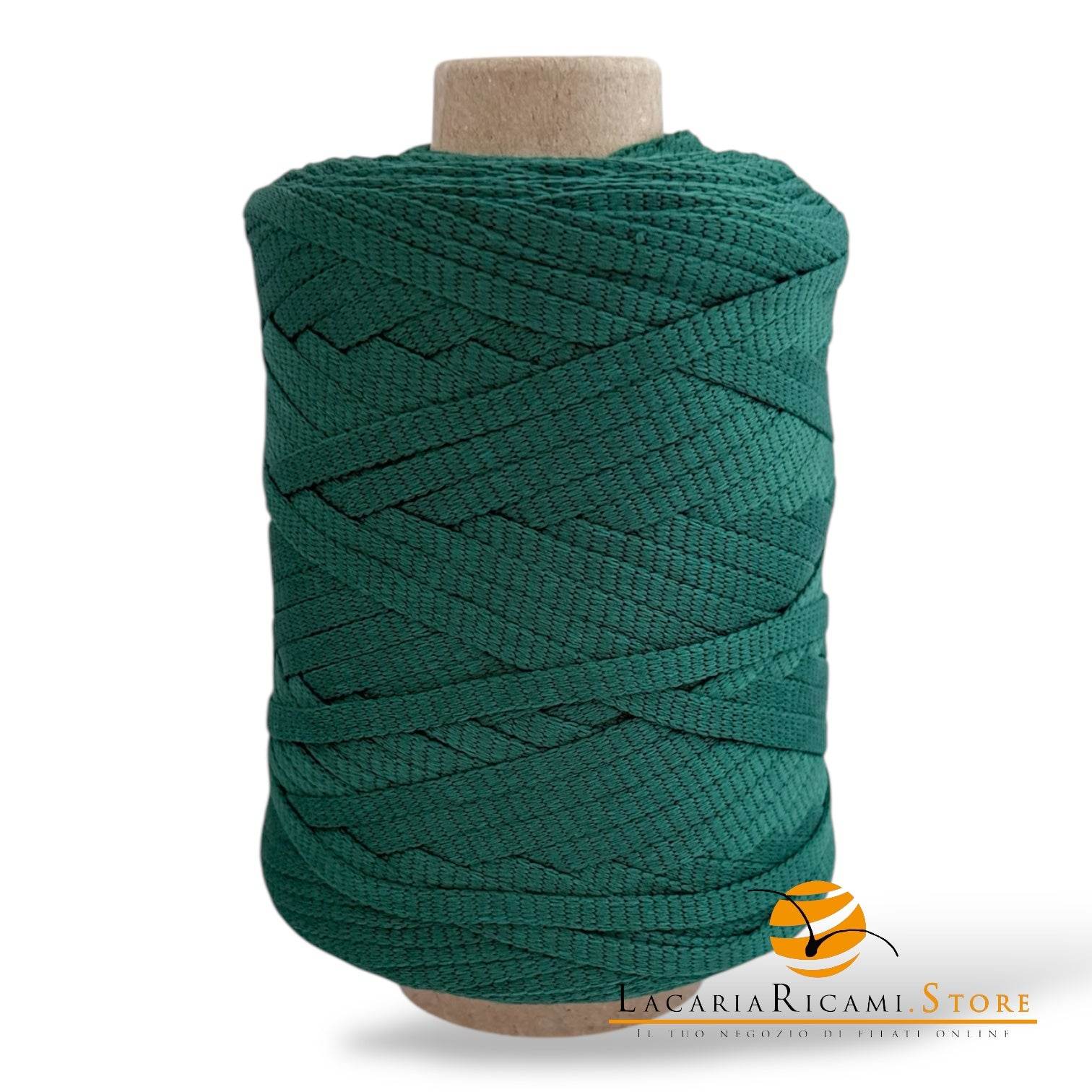 Fettuccia SHOPPER 100% Nylon - Silke - 14 - BILIARDO - LacariaRicami.Store