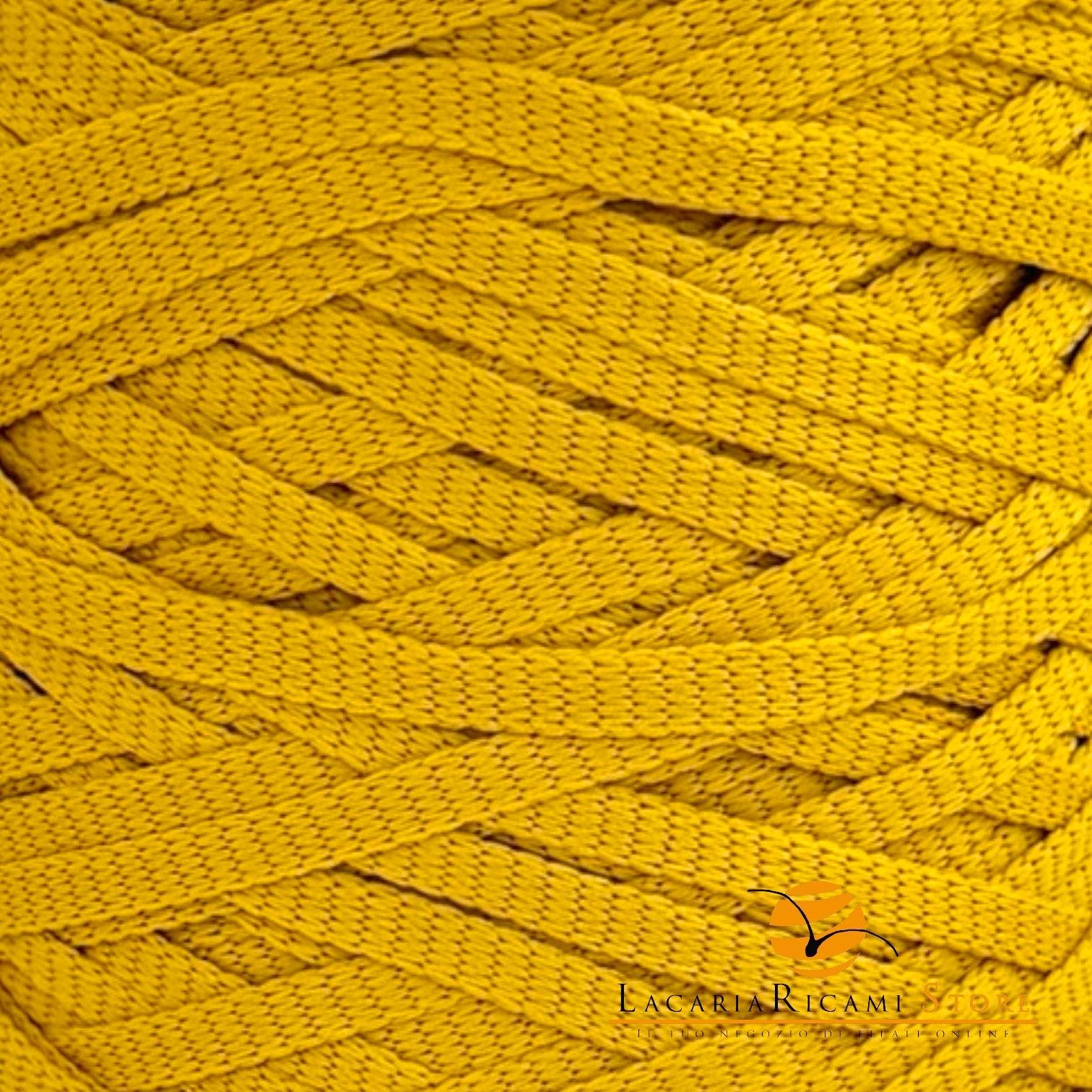 Fettuccia SHOPPER 100% Nylon - Silke - 8 - OTTONE - LacariaRicami.Store