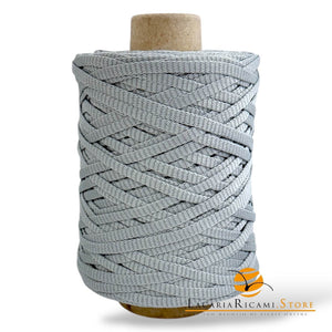 Fettuccia SHOPPER 100% Nylon - Silke - ARGENTO - LacariaRicami.Store