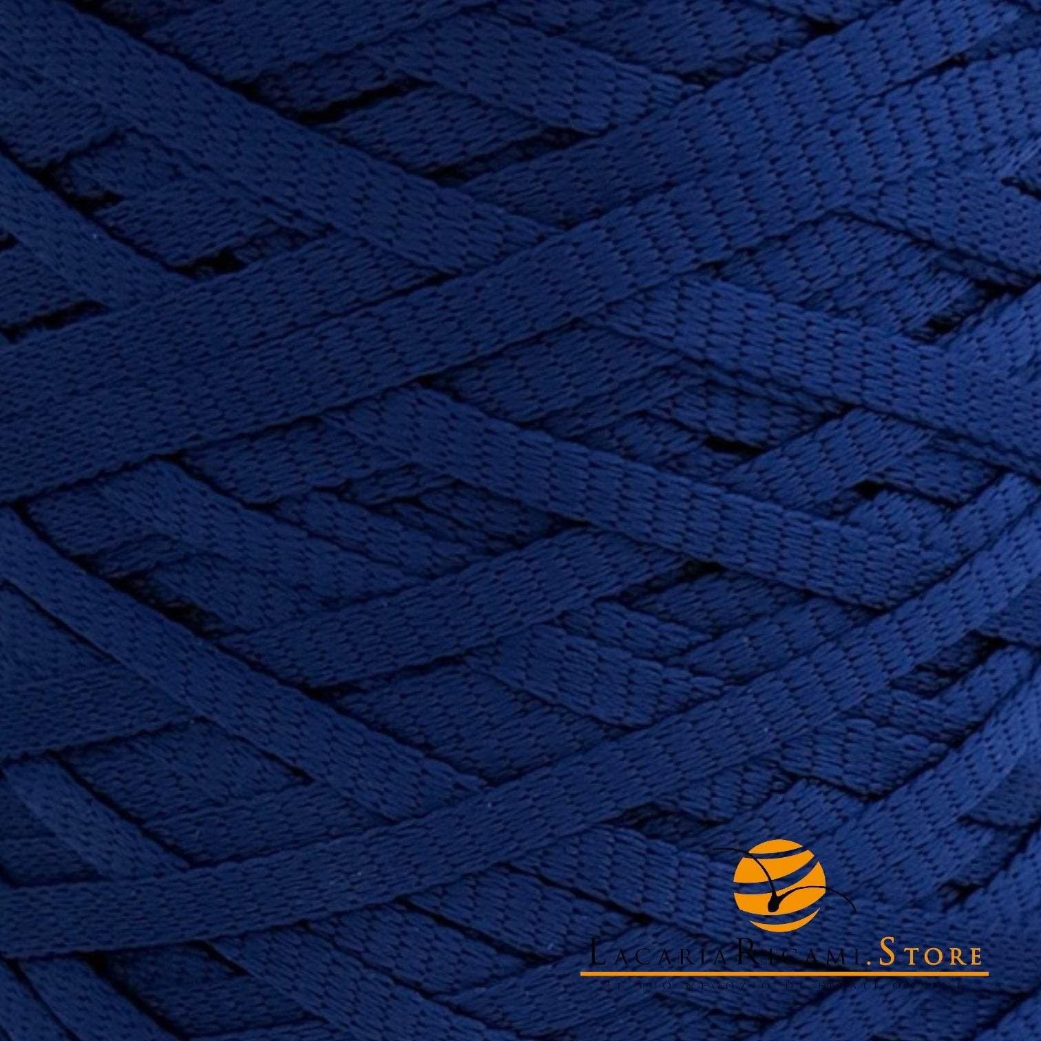 Fettuccia SHOPPER 100% Nylon - Silke - 7 - NAVY - LacariaRicami.Store