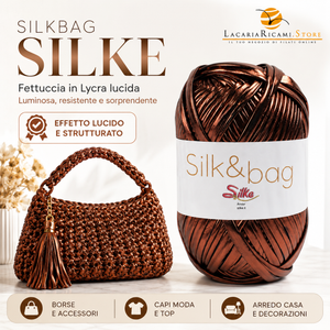 Fettuccia SILK&BAG - Silke - Colore: - by LacariaRicami.Store