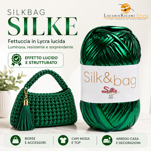 Fettuccia SILK&BAG - Silke - Colore: - by LacariaRicami.Store