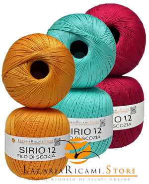 Cotone Filo Di Scozia SIRIO 12 - LacariaRicami.Store - - LacariaRicami.Store