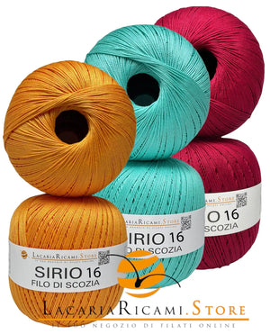 Cotone Filo Di Scozia SIRIO 16 - LacariaRicami.Store - - LacariaRicami.Store