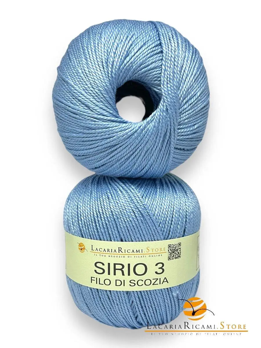 Cotone Filo Di Scozia SIRIO 3 - LacariaRicami.Store - - LacariaRicami.Store