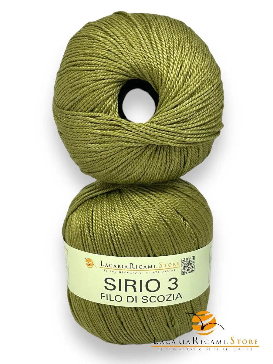 Cotone Filo Di Scozia SIRIO 3 - LacariaRicami.Store - - LacariaRicami.Store