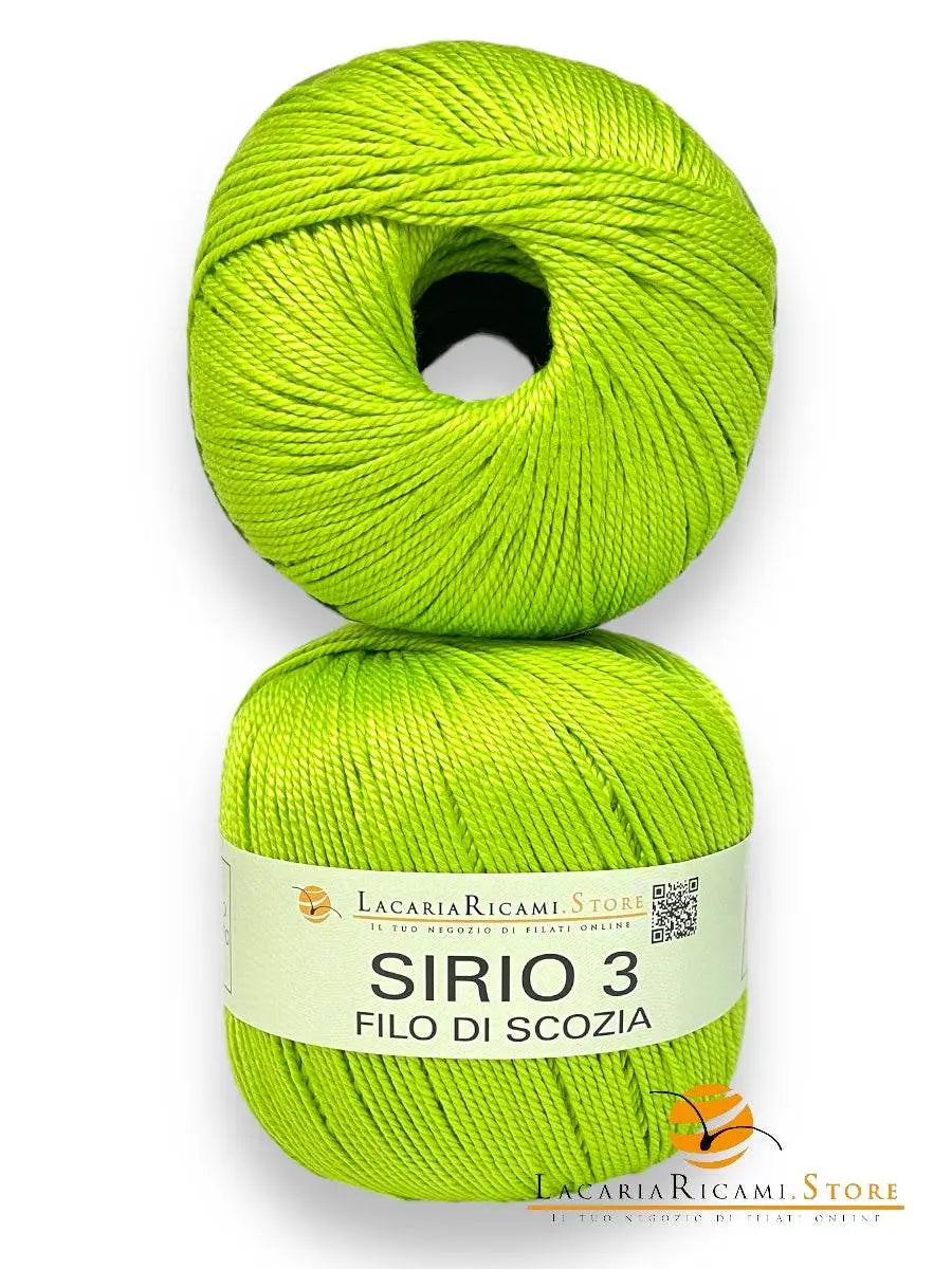 Cotone Filo Di Scozia SIRIO 3 - LacariaRicami.Store - - LacariaRicami.Store