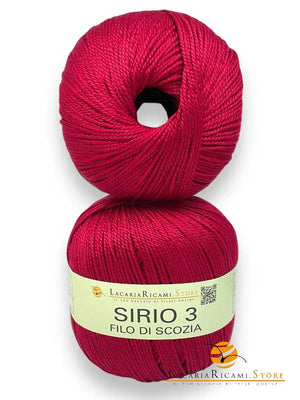 Cotone Filo Di Scozia SIRIO 3 - LacariaRicami.Store - - LacariaRicami.Store