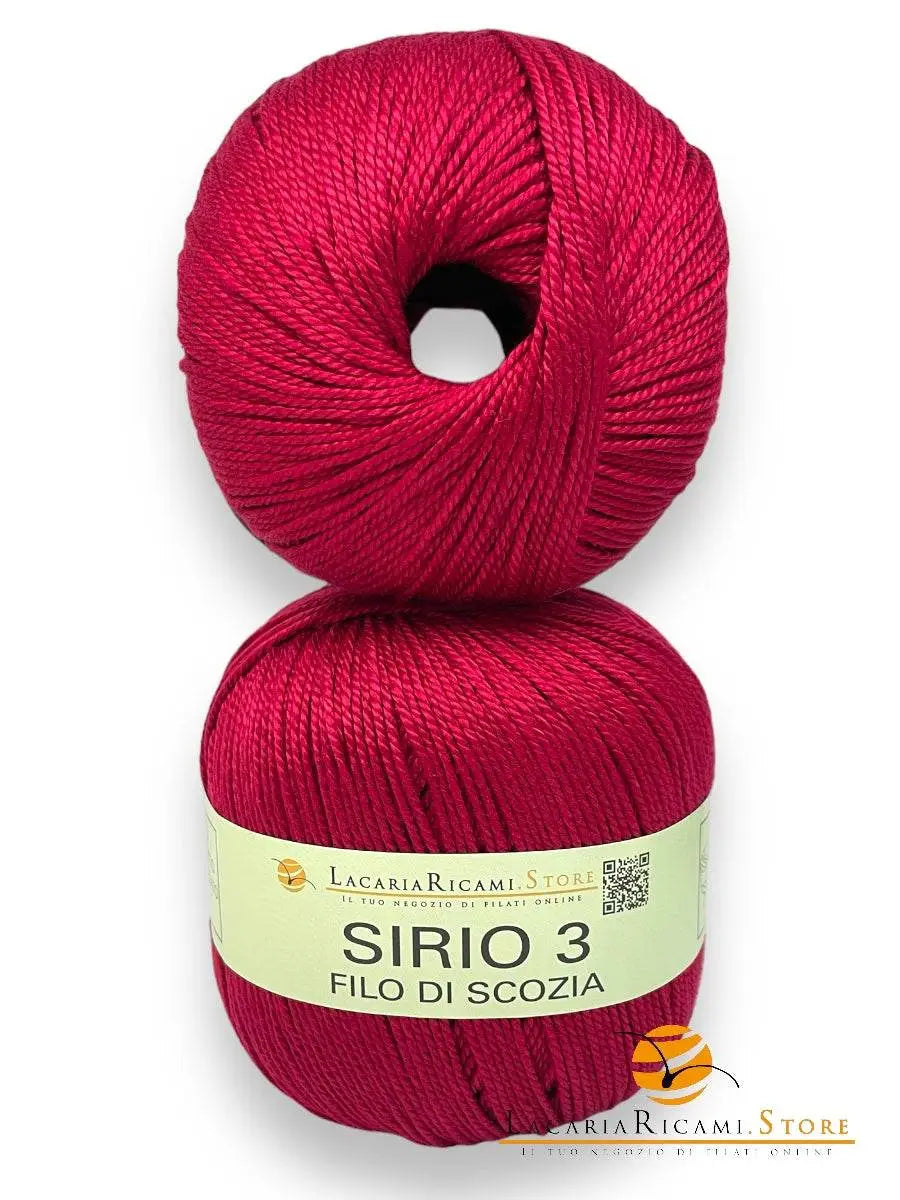 Cotone Filo Di Scozia SIRIO 3 - LacariaRicami.Store - - LacariaRicami.Store