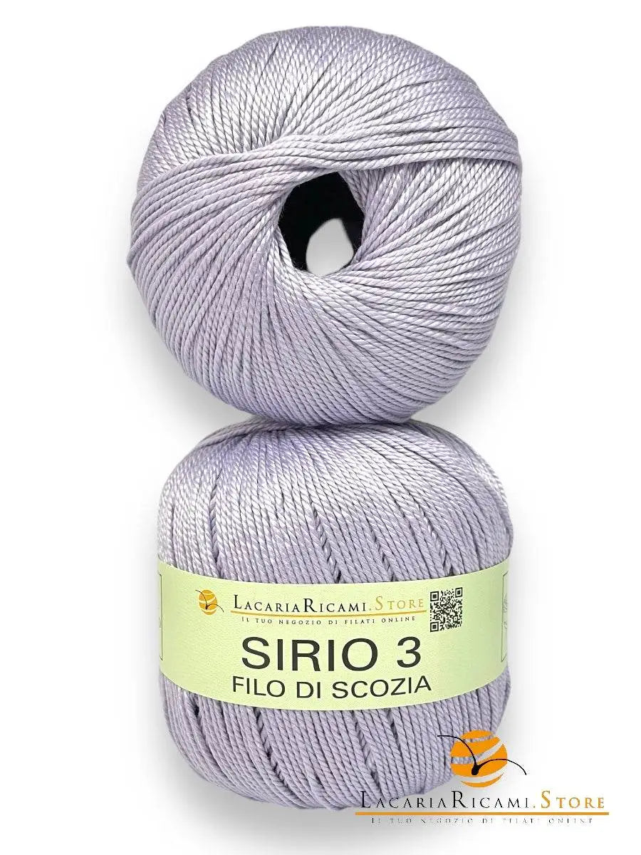 Cotone Filo Di Scozia SIRIO 3 - LacariaRicami.Store - - LacariaRicami.Store