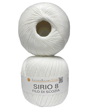 Cotone Filo Di Scozia SIRIO 8 - LacariaRicami.Store - - LacariaRicami.Store