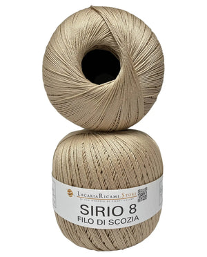 Cotone Filo Di Scozia SIRIO 8 - LacariaRicami.Store - - LacariaRicami.Store