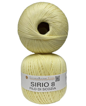 Cotone Filo Di Scozia SIRIO 8 - LacariaRicami.Store - - LacariaRicami.Store