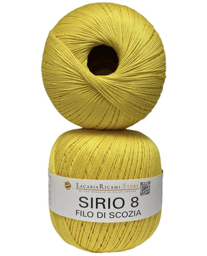 Cotone Filo Di Scozia SIRIO 8 - LacariaRicami.Store - - LacariaRicami.Store