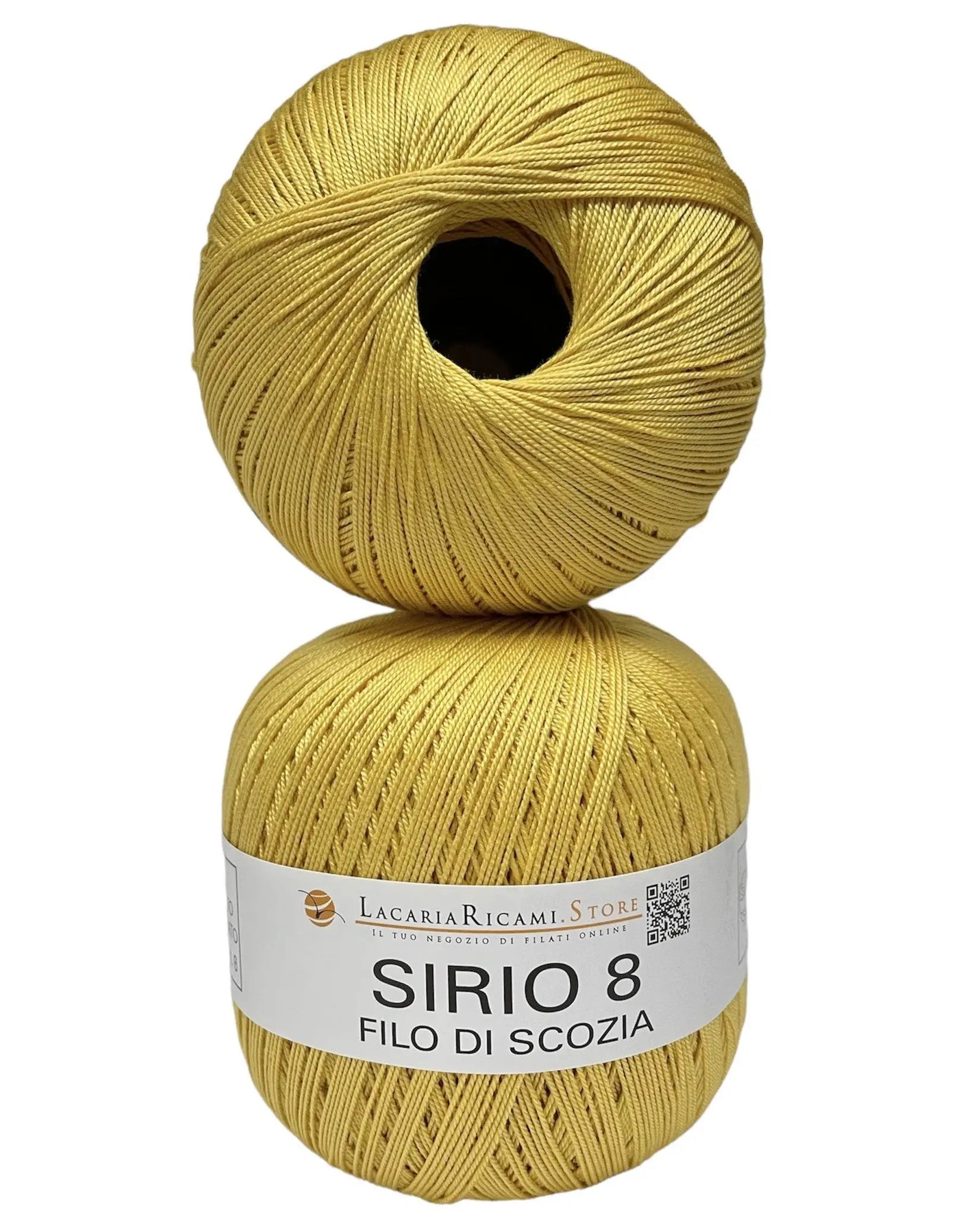 Cotone Filo Di Scozia SIRIO 8 - LacariaRicami.Store - - LacariaRicami.Store