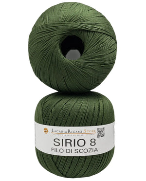 Cotone Filo Di Scozia SIRIO 8 - LacariaRicami.Store - - LacariaRicami.Store