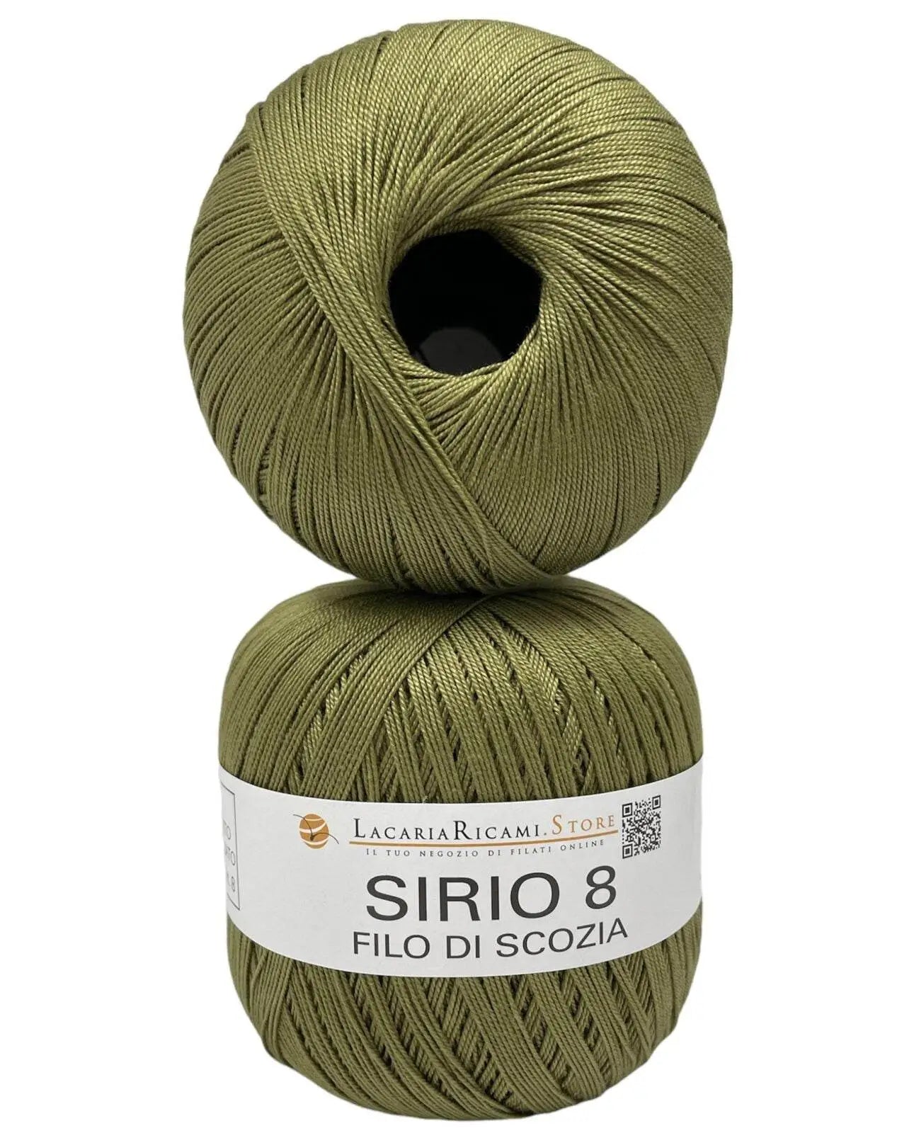 Cotone Filo Di Scozia SIRIO 8 - LacariaRicami.Store - - LacariaRicami.Store