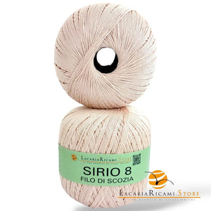 Cotone Filo Di Scozia SIRIO 8 - LacariaRicami.Store - - LacariaRicami.Store