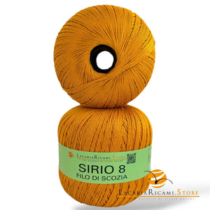 Cotone Filo Di Scozia SIRIO 8 - LacariaRicami.Store - - LacariaRicami.Store