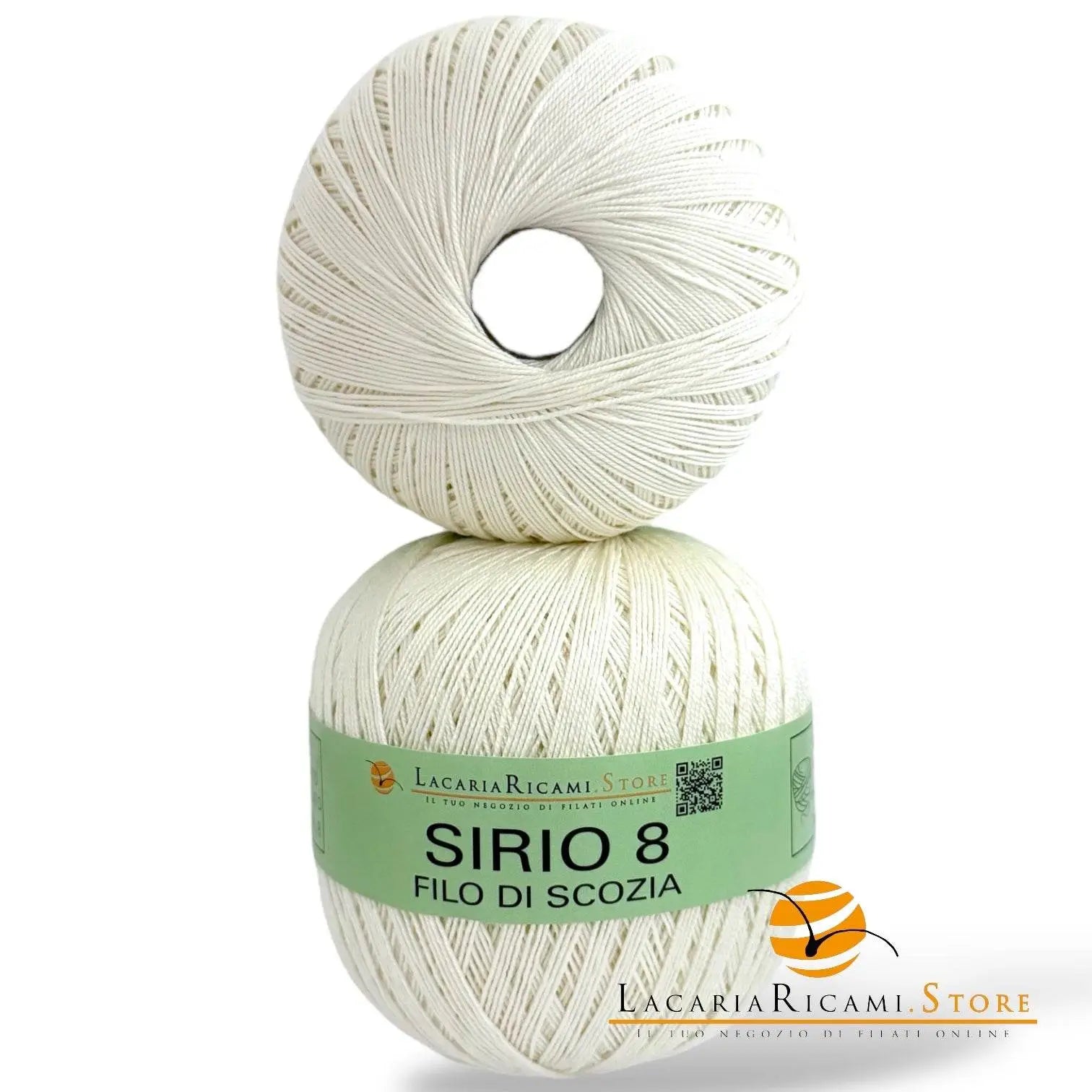 Cotone Filo Di Scozia SIRIO 8 - LacariaRicami.Store - - LacariaRicami.Store