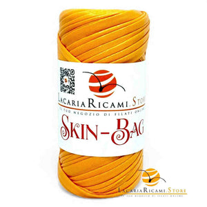 Fettuccia Skin-Bag (Eco Pelle) - LacariaRicami.Store - Colore: GIALLO - by LacariaRicami.Store