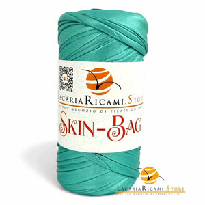 Fettuccia Skin-Bag (Eco Pelle) - LacariaRicami.Store - Colore: MENTA - by LacariaRicami.Store