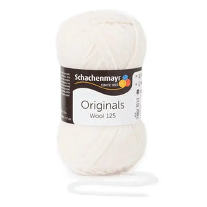 Lana WOOL 125 - Schachenmayr - Colore: 00102 - NATURA - by LacariaRicami.Store