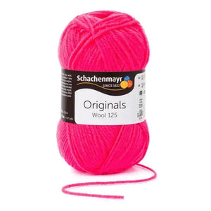 Lana WOOL 125 - Schachenmayr - Colore: 00137 - ROSA - by LacariaRicami.Store