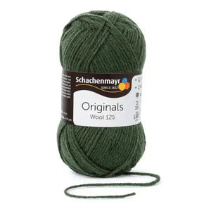 Lana WOOL 125 - Schachenmayr - Colore: 00171 - OLIVA - by LacariaRicami.Store