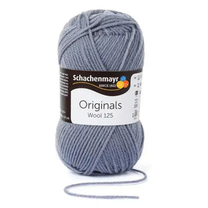 Lana WOOL 125 - Schachenmayr - Colore: 00195 - PIETRA - by LacariaRicami.Store
