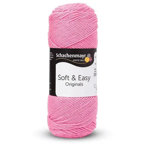 Lana SOFT & EASY - Schachenmayr - Colore: 00035 - Rosa scuro - by LacariaRicami.Store
