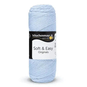 Lana SOFT & EASY - Schachenmayr - Colore: 00051 - Celeste - by LacariaRicami.Store