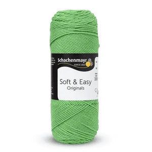 Lana SOFT & EASY - Schachenmayr - Colore: 00072 - Verde Mela - by LacariaRicami.Store
