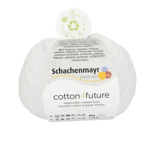 Cotone COTTON4FUTURE - Schachenmayr - Colore: 00001 - White - by LacariaRicami.Store